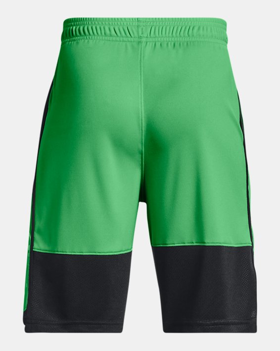 Boys' UA Stunt 3.0 Shorts, Green, pdpMainDesktop image number 1